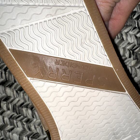 Sperry Women's Size 9 Brown Top Sider Leopard Cheetah Print Slip on Boat Shoes - Picture 9 of 10